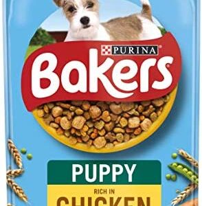 Bakers Puppy Dry Dog Food Chicken and Veg 12.5kg