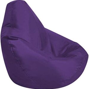Bean Bag Bazaar Kids Gaming Chair, Indoor Outdoor Bean Bags, Purple, 69cm x 59cm, Large, 1 Pack