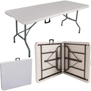 Desert Dress Best Welsh 1.8 Meter 6FT CATERING CAMPING HEAVY DUTY FOLDING TABLE TRESTLE PICNIC PARTY BBQ