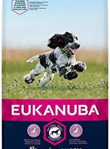 Eukanuba Puppy Dog Food for Medium Dogs Rich in Fresh Chicken, 12 kg