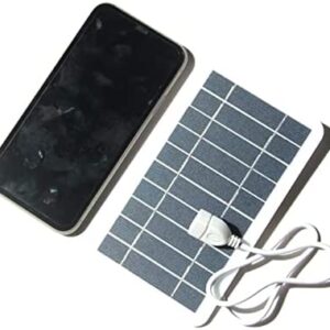 Fowybe Solar Power Bank | Outdoor Solar Power Bank,Outdoor External Battery Solar Power Bank, USB Cable Suitable for Smartphones Tablets