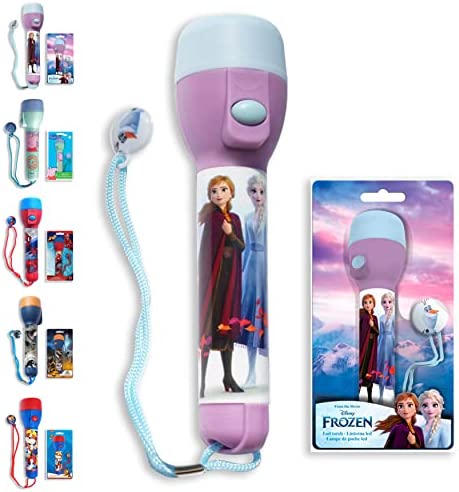 Frozen LED Big Torch, Kids Night Light Torches LED Super Bright for Xmas, Birthday and Thanksgiving Gifts– Plastic Flashlight Toy Gift for Kids 3+ Years Size-16cm
