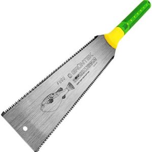 GRÜNTEK Japanese Saw Ryoba FUGU 300mm for Fine and Coarsed Cutting. Blade with Teeth on Both Sides. Rapid Pull Saw