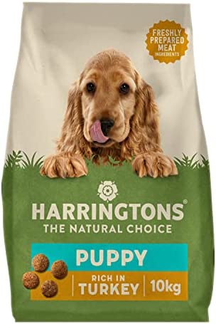 Harringtons Complete Dry Puppy Food Turkey & Rice 10kg - Made with All Natural Ingredients