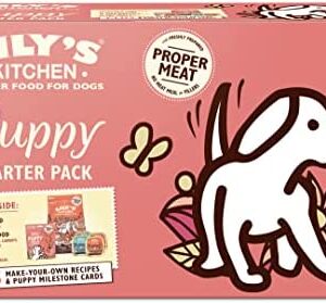 Lily's Kitchen Puppy Pack Bundle - Dry Puppy Food (1kg), Wet Puppy Food (4 x 150g) & Puppy Treats (1 x 70g)
