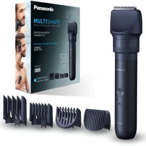 Panasonic ER-CKL2, MULTISHAPE Modular Personal Care System, Waterproof Beard and Hair Trimmer with Rechargeable Li-ion Battery, Black