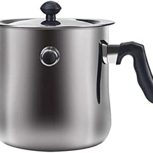 Perfeclan Stainless Steel Double Boiler Wax Melting Frothing Jug Candle Making Wax Melting Pouring Pot for Soap epoxy resin material art Crafts, 17.5x15CM 1.5L