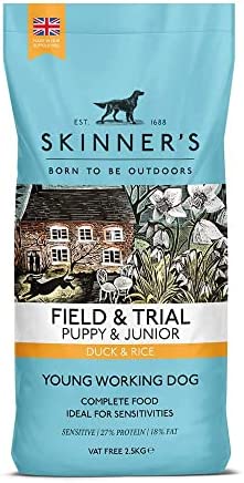 Skinner's Field & Trial Complete Dry Hypoallergenic Puppy Food Duck and Rice, 2.5 kg