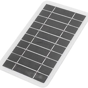 Vbestlife Solar Panel Charger,5V 2W USB Solar Panel Charger Portable Outdoor Solar Panel Power Bank for Camping Hiking