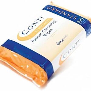 Vernacare Conti Standard Large Patient Cleansing Dry Wipes (3 Packs of 100)