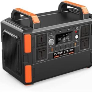 230V/1000W Portable Power Station,327500mAh Camping Battery Power Pack,19-Port Outdoor Generator with 4 AC Outlets Portable Generator for Camping/Home/Emergency(Lithium iron phosphate battery Pack)