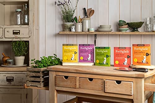 Forthglade Complementary Natural Wet Dog Food - Grain Free Just Variety Pack (12 x 395g) Trays - 90% Chicken, Lamb & Beef - Image 5