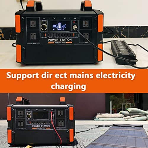 Ariyuan 1000W Portable Power Station,1048Wh/327500mAh Camping Battery Power Pack,Outdoors Camping Fishing Travel Solar Generator (1000W,Lithium iron phosphate battery Pack) - Image 5