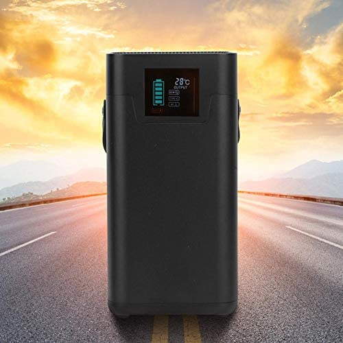 Jacksking Solar Generator, 200W 52500mAh Portable Solar Generator AC DC QC3.0 Energy Storage Power Supply 100-240V Portable Power Station(UK Plug) - Image 3
