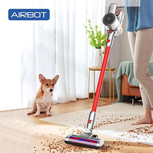 AIRBOT Cordless Vacuum Cleaner, 4-in-1 Handheld Stick Vacuum,Lightweight 190W Rating Power with Rechargeable Battery for Home Hard Floor Carpet Pet Car(Supersonics 3.0) - Image 6