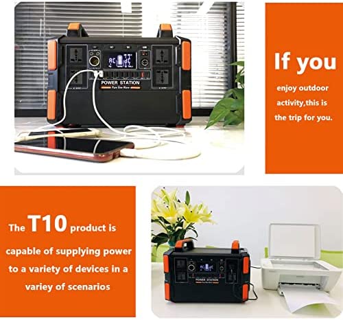 Ariyuan 1000W Portable Power Station,1048Wh/327500mAh Camping Battery Power Pack,Outdoors Camping Fishing Travel Solar Generator (1000W,Lithium iron phosphate battery Pack) - Image 9