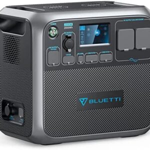 BLUETTI Portable Power Station AC200P, 2000Wh LiFePO4 Battery Backup w/ 2 2000W AC Outlets (4800W Peak), Solar Generator for Outdoor Camping, RV Travel, Home Use (Solar Panel Not Included)