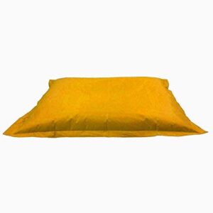 HH Home Hut Large Bean Bag Giant indoor/Outdoor Beanbag Garden Waterproof BIG Cushion (Orange)
