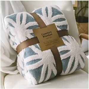 LOMAO Sherpa Fleece Blanket，Versatile Blanket sofa throw for Bed Fluffy Soft Extra Large Throw (Light Blue, 150*205)