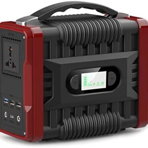Mobile Power Supply Portable Power Station Generator 222 Wh (60,000 mAh / 3.7 V) Solar Generator for Outdoors, On the Go, Travel, and Camping Outdoors Emergency, Caravan