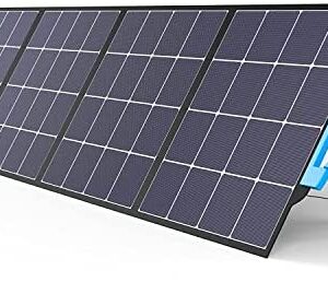POWEROAK SP200S Portable Solar Panel 220W Foldable Photovoltaic Solar Module with Monocrystalline Solar Cells to Charge Portable Power Station Solar Generator for Campervan Travel