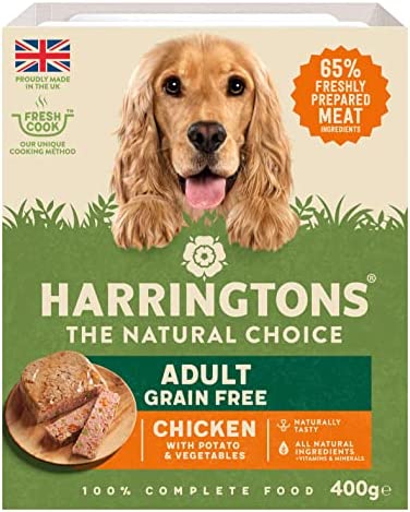 Harringtons Grain Free Hypoallergenic Wet Dog Food Poultry, 6 x 400g - Image 5