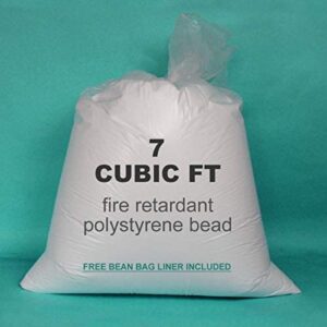 7 Cubic Feet Bean Bag Booster Refill Polystyrene Beads Filling Top Up Bag Beans Balls