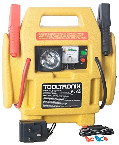 4 In 1 Car Starter Jump Start Battery Booster Air Compressor Light Power Station