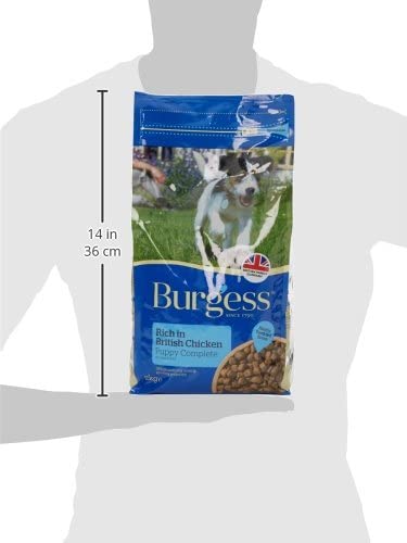 Burgess Supadog Puppy Food Rich in British Chicken 2 kg (pack of 2) - Image 4