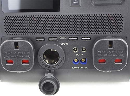 Hyundai Portable Power Station 600w, Jump Starter, Multiple Charging Options 230v, 2 Year Warranty - Image 6