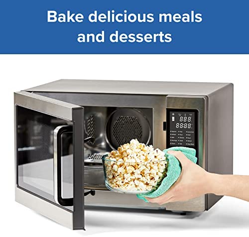 Power XL Microwave, Air Fryer & Oven - 8 in 1 Cooking Machine - Microwave, Air Fryer, Grill, Toaster, Convection Oven, Popcorn Maker, Rice Cooker and Defroster - 900W (Silver) - Seen on High Street TV - Image 5