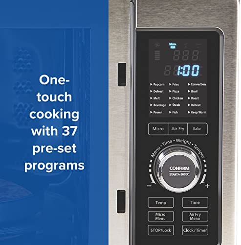 Power XL Microwave, Air Fryer & Oven - 8 in 1 Cooking Machine - Microwave, Air Fryer, Grill, Toaster, Convection Oven, Popcorn Maker, Rice Cooker and Defroster - 900W (Silver) - Seen on High Street TV - Image 8