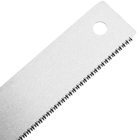 12 Inch Small Hand Saw, Wooden Handle Accurate Household Pull Saw, Flush Cutting Single Edge Woodworking Hand Saw for Garden Pruning, Carpentry, Decoration, Household Carpentry - Image 7