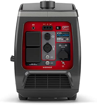 Briggs & Stratton 030801 Petrol Portable Inverter Generator PowerSmart Series P2400, 2400 Watt/1800 Watt Clean Power, Ultra Quiet and Lightweight , Grey - Image 4