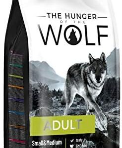 The Hunger of the Wolf Dry Dog Food - For Small or Medium Breeds, Vitamin C and E Formula with Chicken, Adult - 14 kg