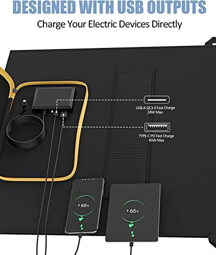 VTOMAN Jump 1500X Power Station with 2 Solar Panel Included, 1500W/848Wh Durable LiFePO4 Portable Solar Generator with 1500W Constant-Power, Regulated 12V DC, PD 100W Type-C for Home Backup Camping - Image 8