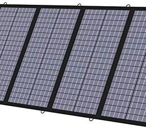 ALLPOWERS 140W Foldable Solar Panel,Portable Solar Charger, US Solar Cell with MC- 4, DC, and USB Output, for Most Solar Generator, Portable Power Station, Laptops, Cellphone, Outdoor, Camping,RV