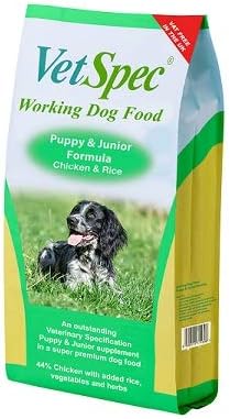 Vet Spec Working Puppy & Junior Chicken 15kg