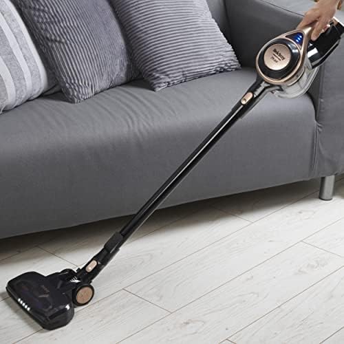 Beldray BEL0813NRG Airgility Cordless Vacuum Cleaner - 2-In-1 Multi Surface Stick Vacuum, 1.2L Dust Container, Converts To Handheld Vacuum, HEPA Filter, Includes 2 in 1 Crevice/Brush Tool, Rose Gold - Image 8