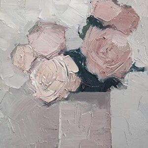 Art Group The Paul Donaghy A Study In Pink Canvas Print, Cotton, Multi-Colour, 1.8 x 40 x 50 cm
