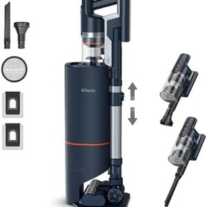 Ultenic FS1 Cordless Vacuum Cleaner, with Automatic Emptying Station, Powerful Suction 30KPa/450W, Removable Battery up to 60 Mins, Stick Vacuum Cleaner for Hard Floor Home Carpets