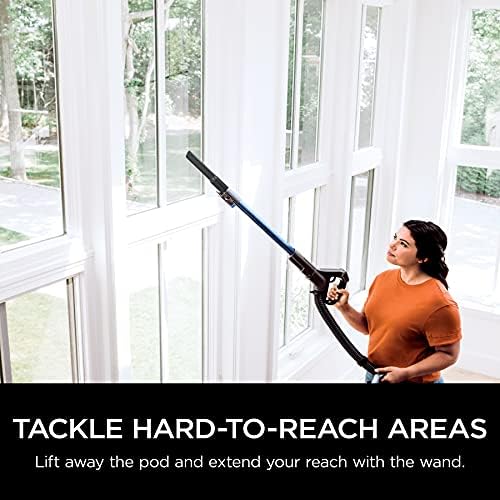 Shark Vertex Pro Powered Lift-Away Cordless Vacuum with IQ Display, DuoClean PowerFins, Includes Crevice Tool, Pet Multi-Tool & Anti-Allergen Dusting Brush, 60min Runtime, Electric Blue - Image 5