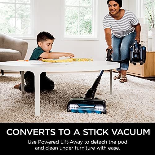 Shark Vertex Pro Powered Lift-Away Cordless Vacuum with IQ Display, DuoClean PowerFins, Includes Crevice Tool, Pet Multi-Tool & Anti-Allergen Dusting Brush, 60min Runtime, Electric Blue - Image 4