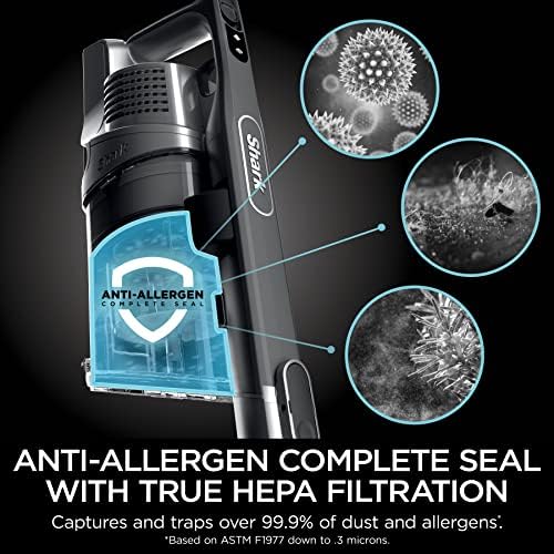 Shark Vertex Pro Powered Lift-Away Cordless Vacuum with IQ Display, DuoClean PowerFins, Includes Crevice Tool, Pet Multi-Tool & Anti-Allergen Dusting Brush, 60min Runtime, Electric Blue - Image 14