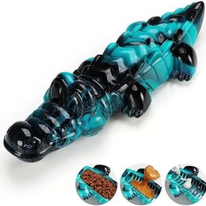 Pleasantsong Indestructible Dog Toys, Hard Nylon Dog Toys for Aggressive Chewers, Extreme Tough Dog Chew Toy for Medium/Large Dogs, Durable Long Lasting Dog Toy for Boredom