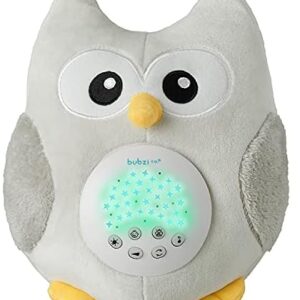 Baby Soother Cry Activated Sensor Toys Owl White Noise Sound Machine, Toddler Sleep Aid Night Light, Unique Baby Girl Gifts & Baby Boy Gifts, Woodland Baby Portable New Baby Gift Gender Neutral
