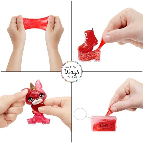 Rainbow High Fashion Doll with Slime & Pet - Ruby (Red) - 28 cm Shimmer Doll with Sparkle Slime, Magical Pet and Fashion Accessories - Kids Toy - Great for Ages 4-12 Years - Image 3