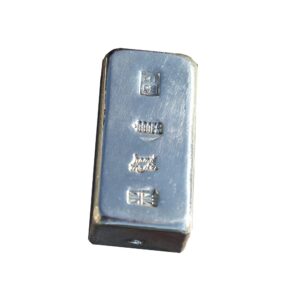 Stamped 5 Troy oz Silver Bar