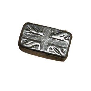 Union Jack 10 Gram Silver bar - hand pour