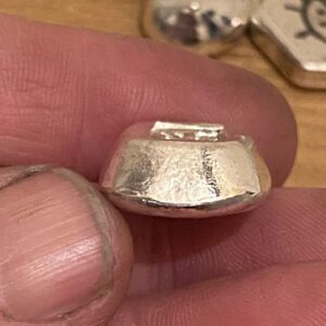 1 Troy Oz Silver Stamped Bar